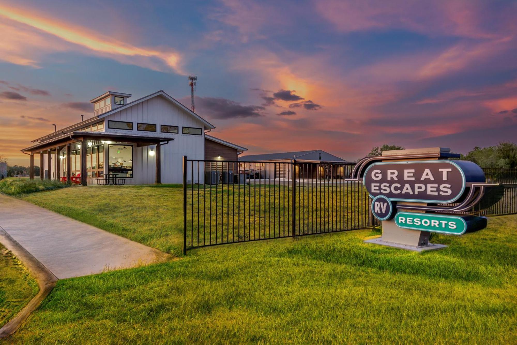 Great Escapes Rv Resort Bryan College Station Exterior foto